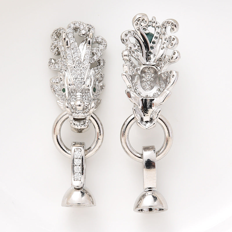 Chinses Dragon Head Clasp Set