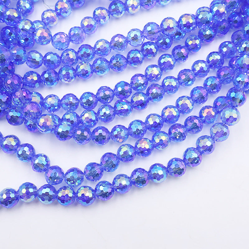 Premium 8MM Disco Beads - Blue Family
