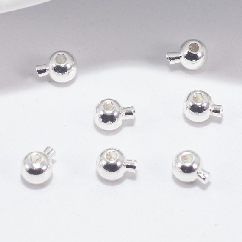 50pcs 3.5mm Stopper Round Position Beads