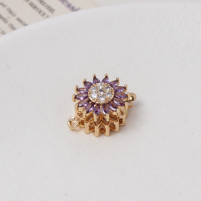 Rotatable Clove/Sunflower Plug in Closure Set