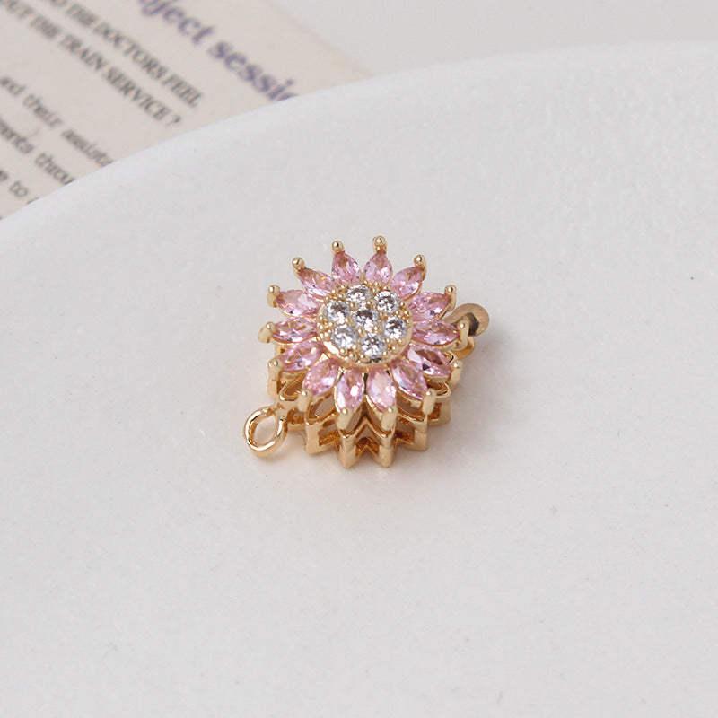 Rotatable Clove/Sunflower Plug in Closure Set