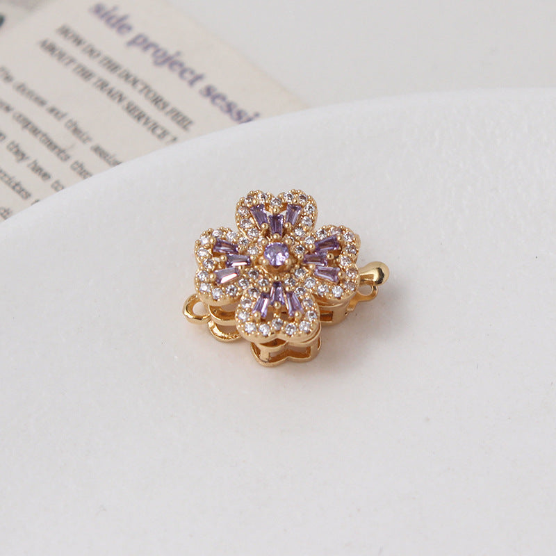 Rotatable Clove/Sunflower Plug in Closure Set