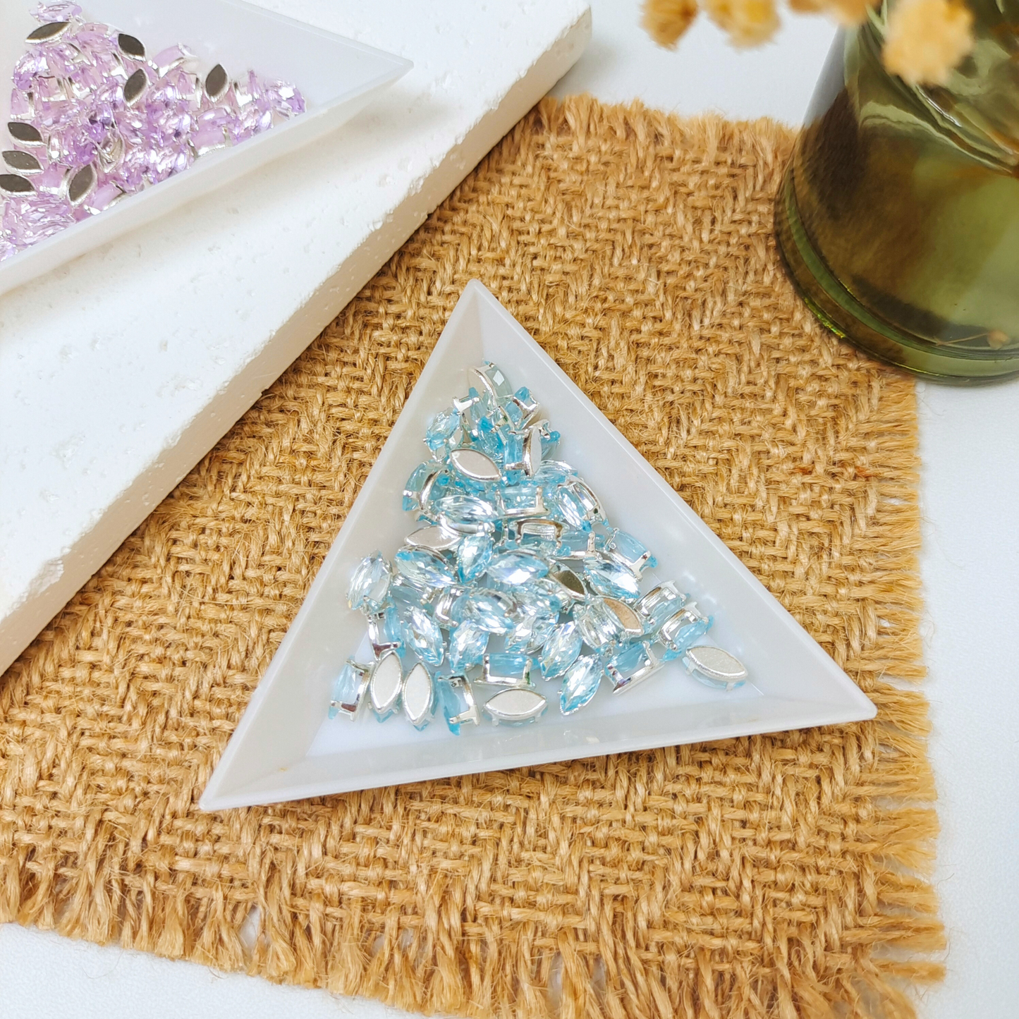 No.29 DIY Little Butterfly Bracelet Kit – Pastel Zircon & Beads with Full Tutorial