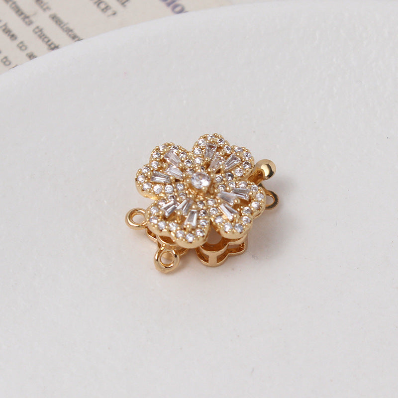 Rotatable Clove/Sunflower Plug in Closure Set