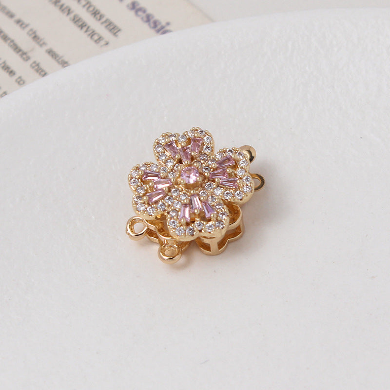 Rotatable Clove/Sunflower Plug in Closure Set