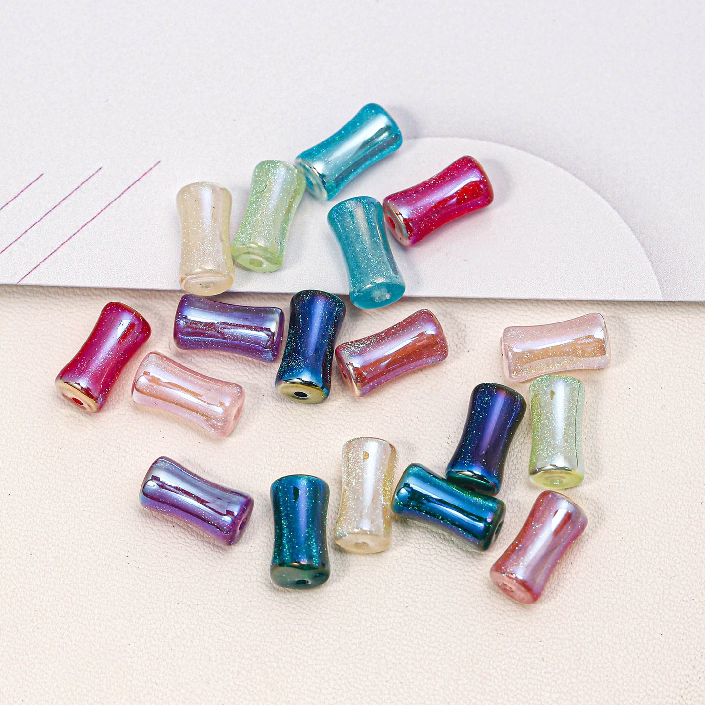 Mermaid Bamboo Tube Beads