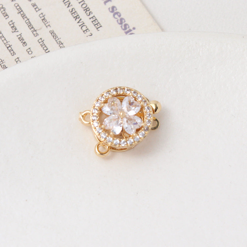 Rotatable Clove/Sunflower Plug in Closure Set