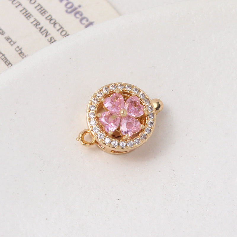 Rotatable Clove/Sunflower Plug in Closure Set