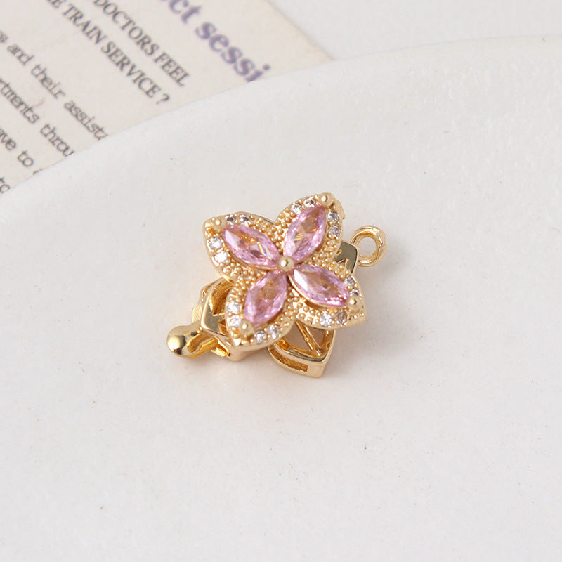 Rotatable Clove/Sunflower Plug in Closure Set