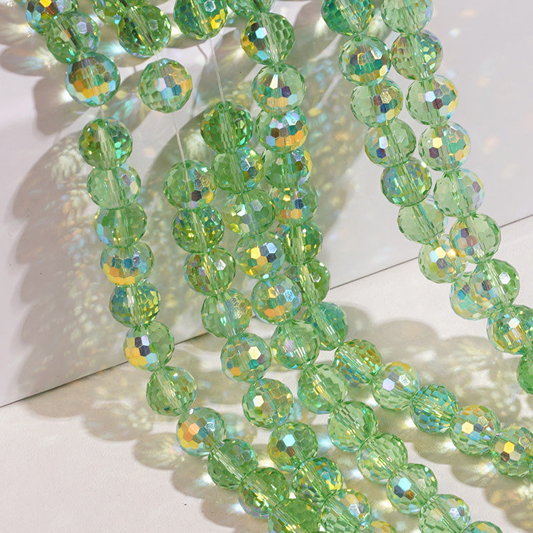 Premium 10MM Disco Beads - Green, Red & Blue Family