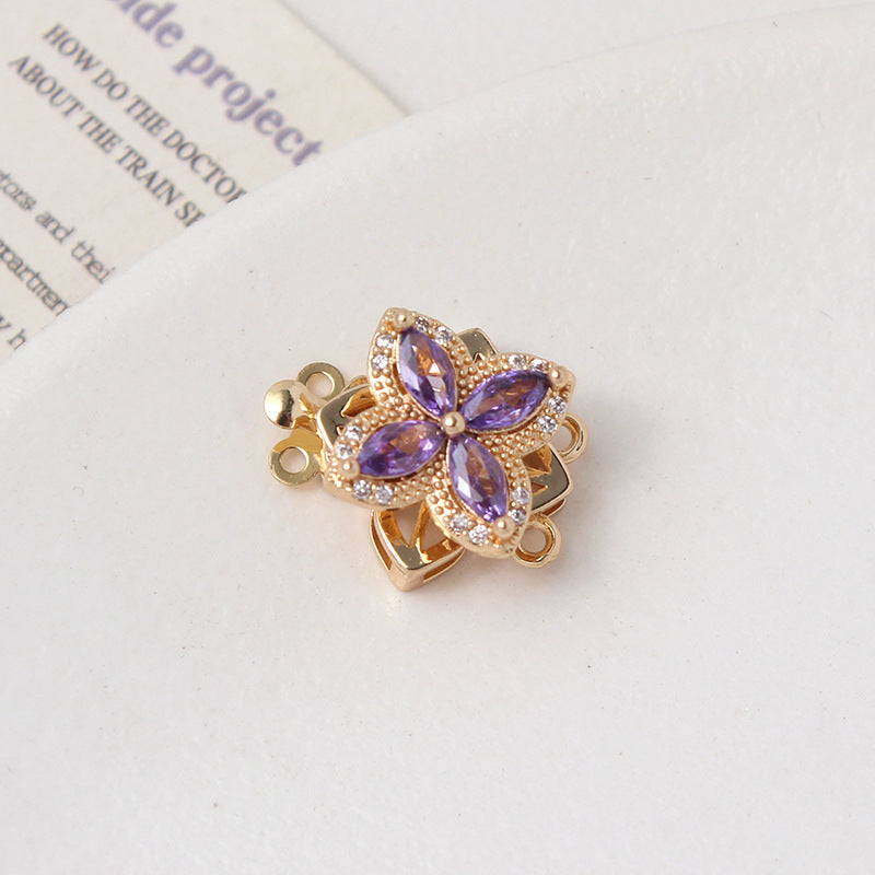 Rotatable Clove/Sunflower Plug in Closure Set