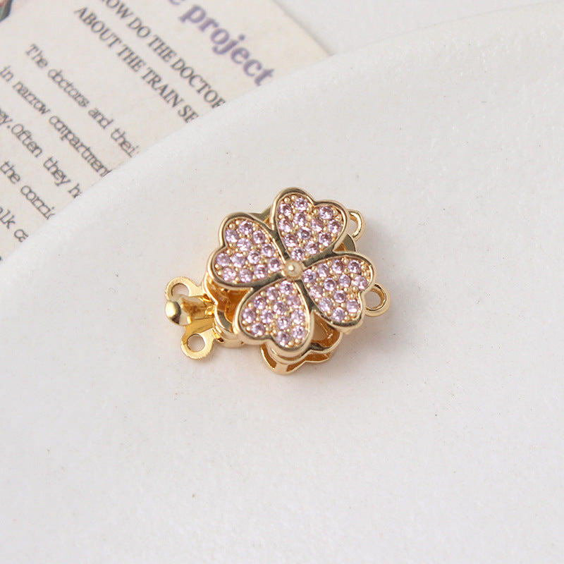 Rotatable Clove/Sunflower Plug in Closure Set