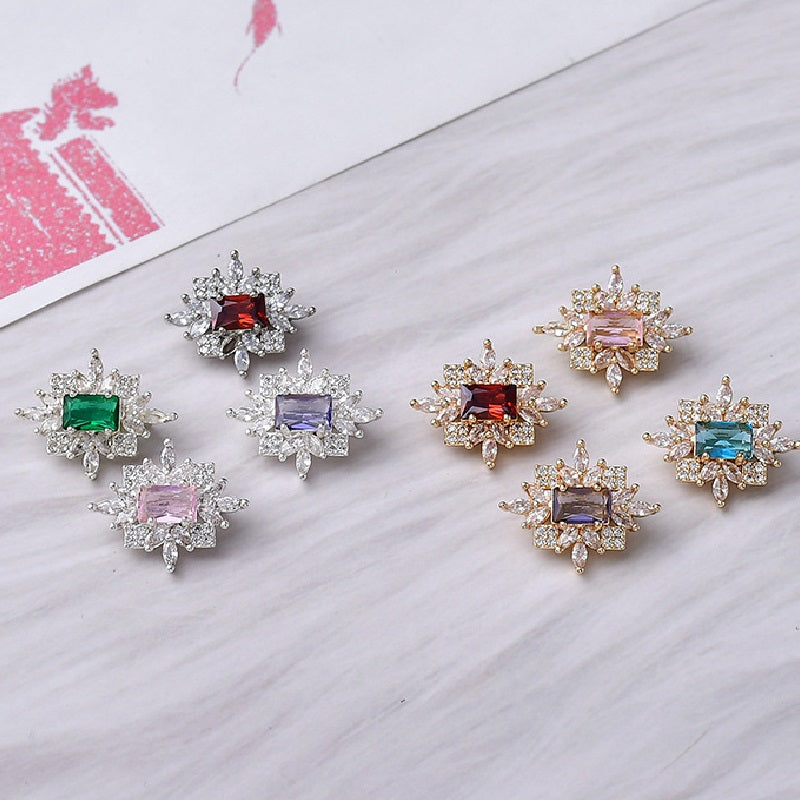 Luxury Rectangle CZ Spacer