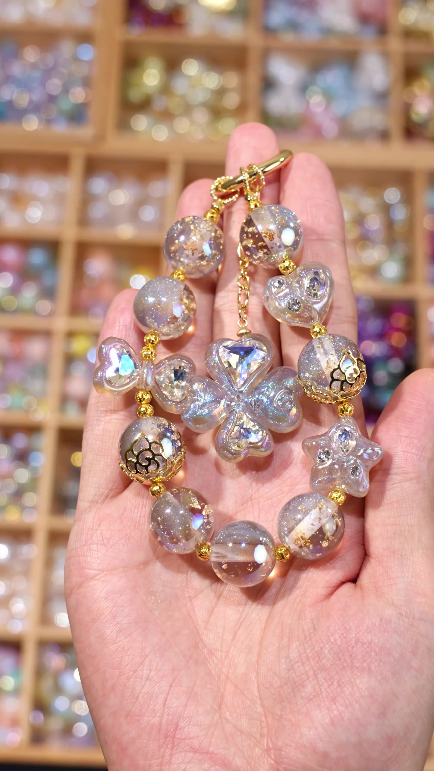 Mermaid Beads - Golden Glow Series