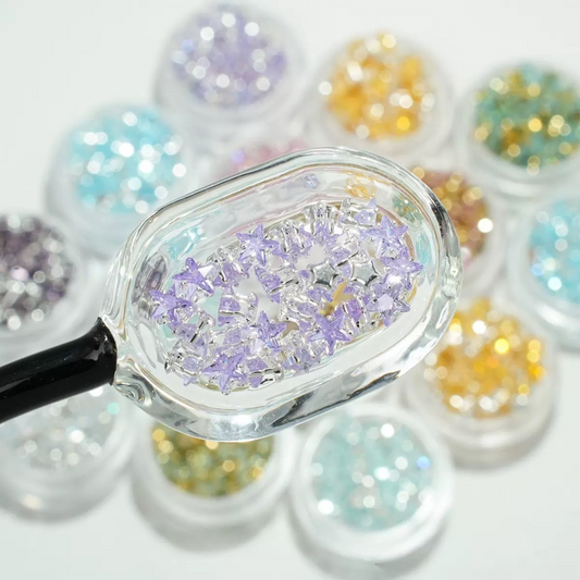 【A23】50pcs Star-Shaped CZ Spacer Beads – Gold -Plated, High-Color-Fast, 4mm/5mm DIY Jewelry Charms