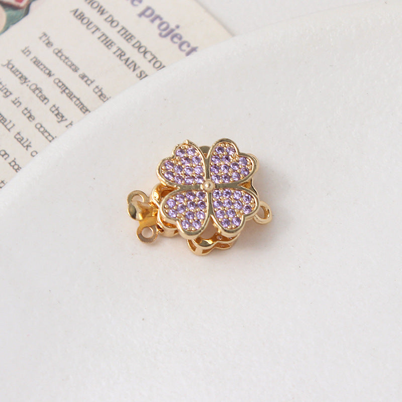 Rotatable Clove/Sunflower Plug in Closure Set