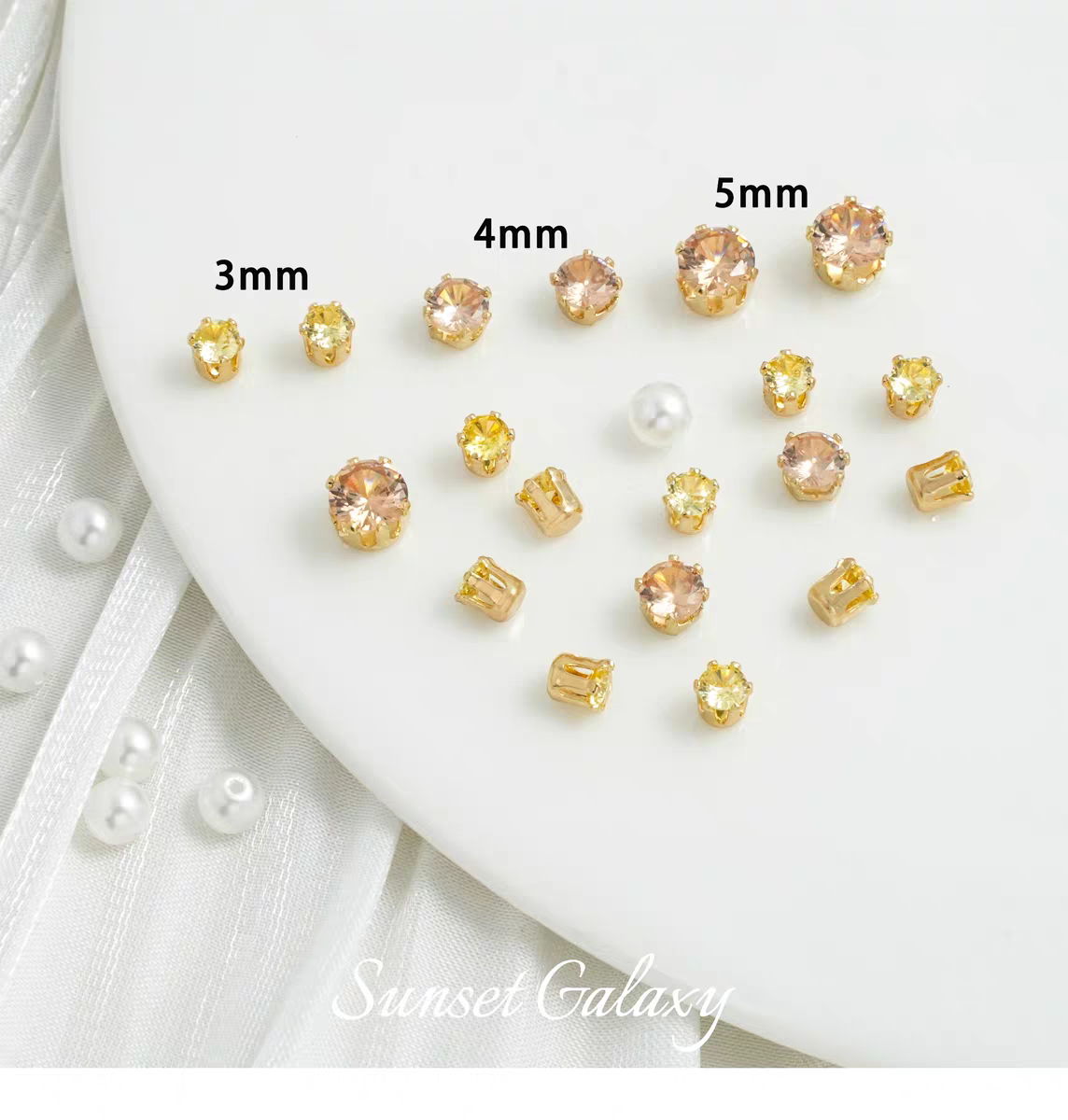 Round Diamond 3mm /4mm /5mm /6mm/ 8mm