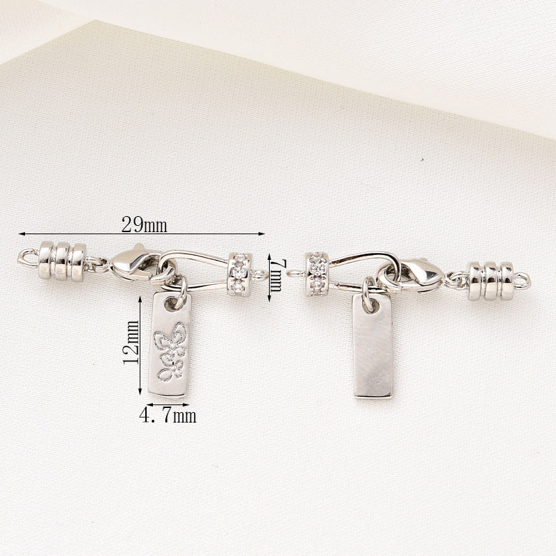 Lobster Clasp Set with Buttefly