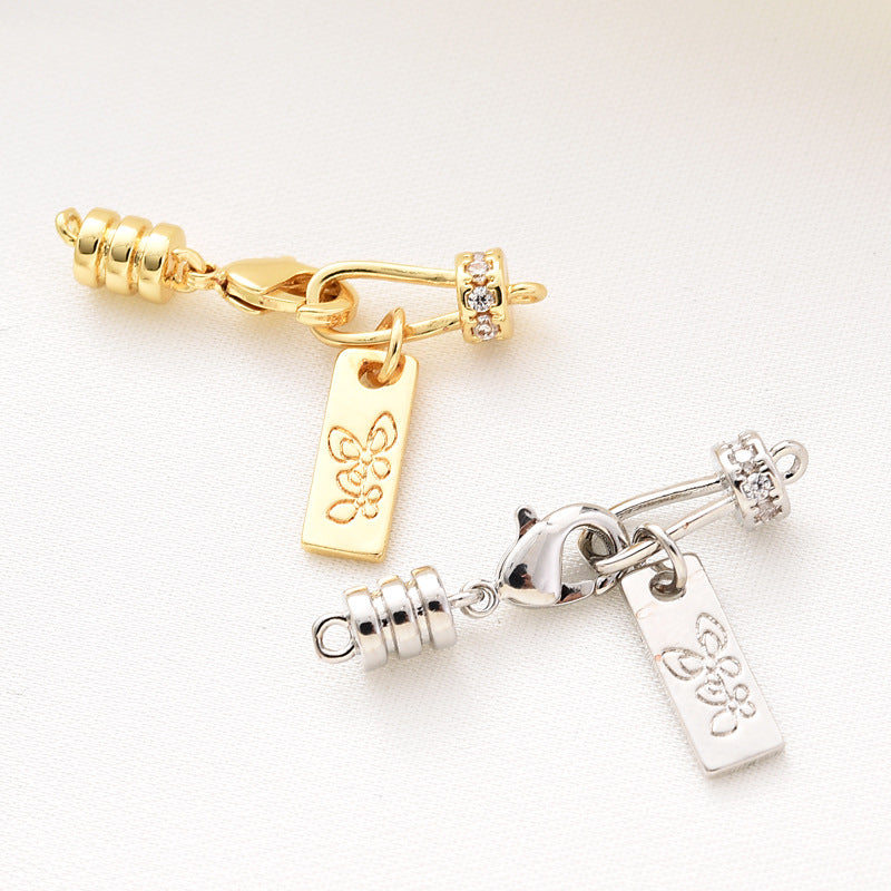 Lobster Clasp Set with Buttefly