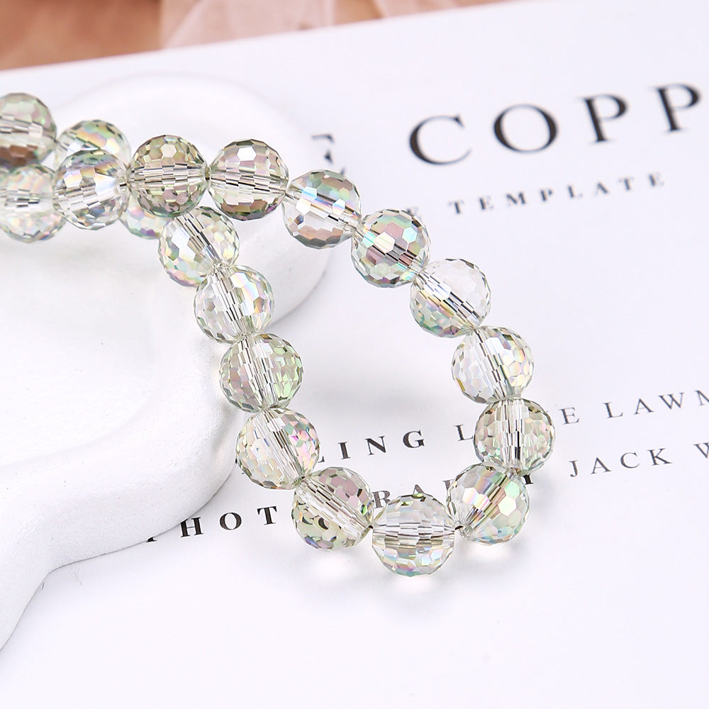 Premium 10MM Disco Beads - Green, Red & Blue Family