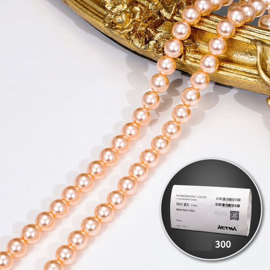 Crystal Peach Pearl - Swarovski Color (300)