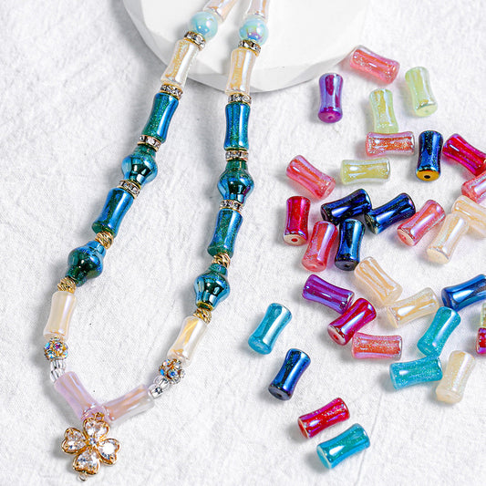 Mermaid Bamboo Tube Beads