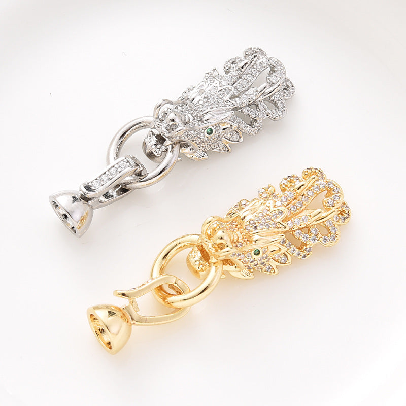 Chinses Dragon Head Clasp Set