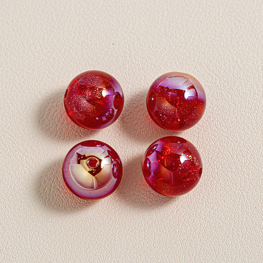 Round Beads - Time-Gilded Series