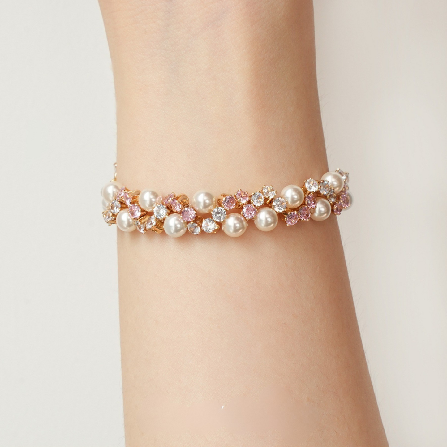 【A01】 50pcs 3mm Round Zircon Beads – Gold-Claw Rhinestones for DIY Handmade Jewelry