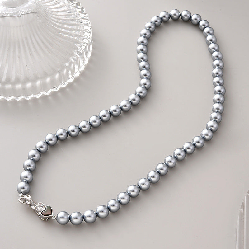 Heart Shell Clasp Set