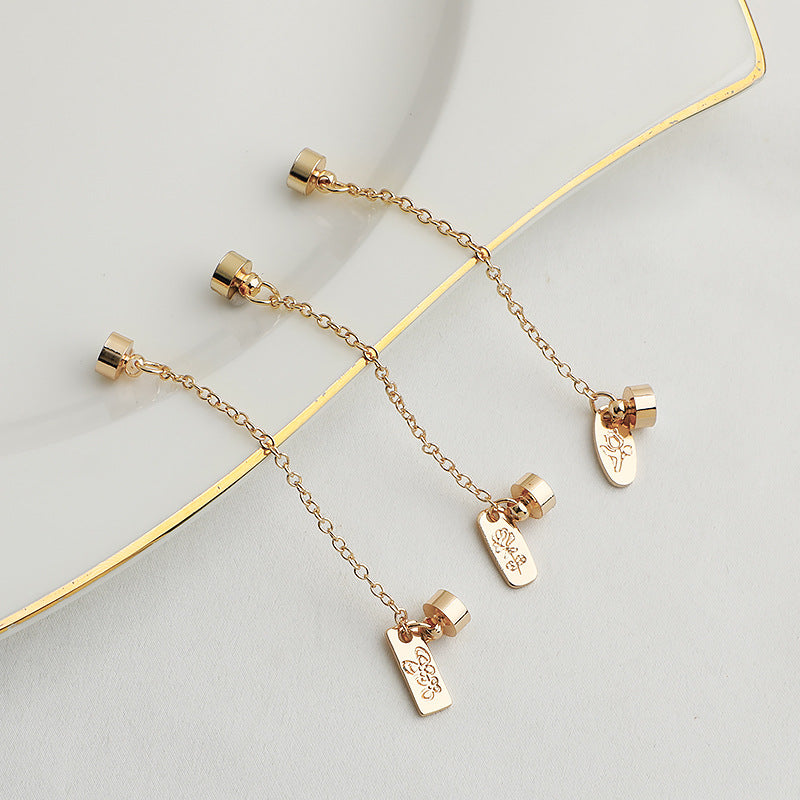 Magnetic Clasp with Extended Chain