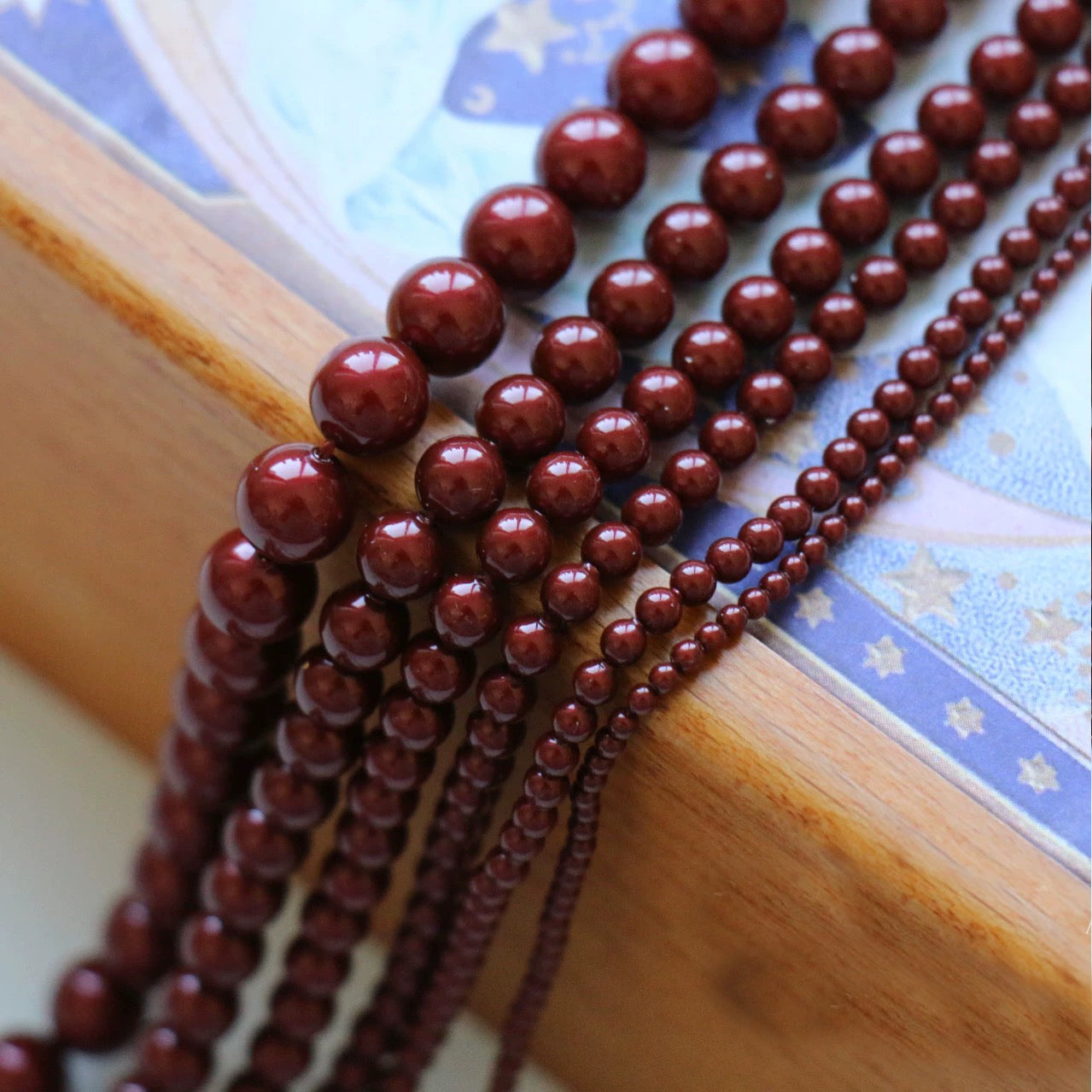 Crystal Bordeaux Pearl-Swarovski Color 538