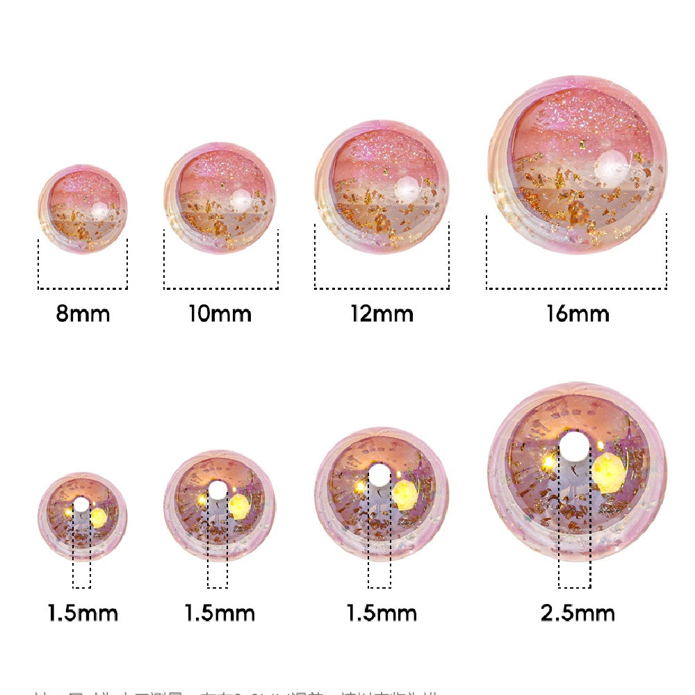 Mermaid Beads - Golden Glow Series