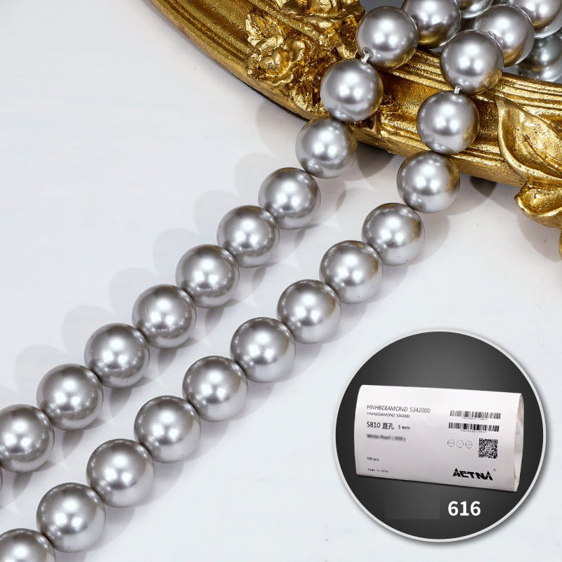 Crystal Light Grey Pearl - Swarovski Color P05G
