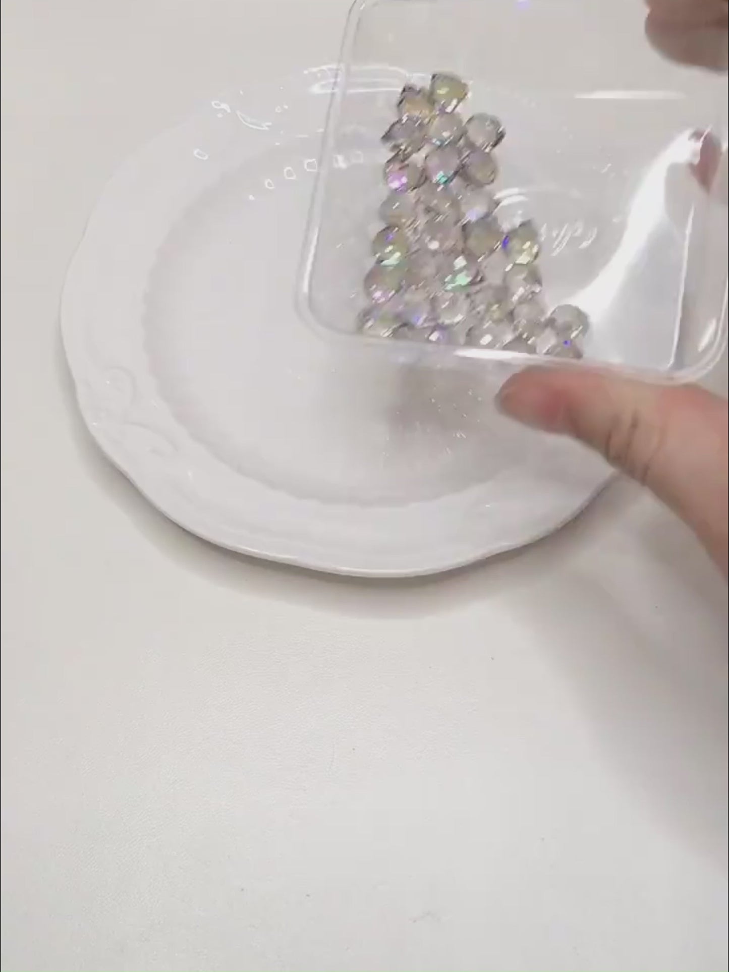 Premium 8MM Teardrop Faceted Beads - Green & Red Family