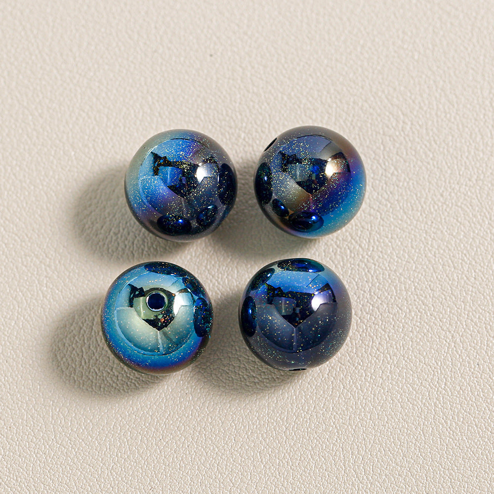 Round Beads - Time-Gilded Series