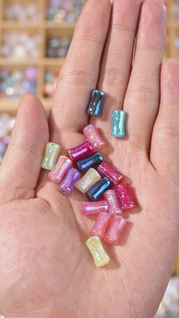 Mermaid Bamboo Tube Beads