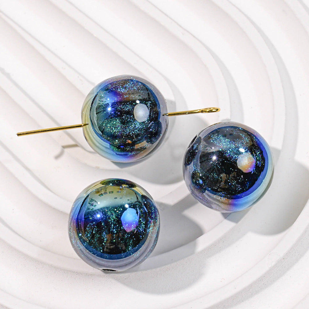 Round Beads - Deep Ocean Series