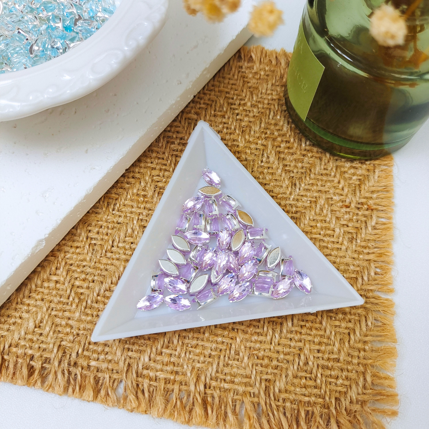 No.29 DIY Little Butterfly Bracelet Kit – Pastel Zircon & Beads with Full Tutorial