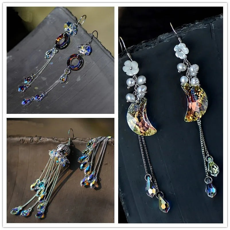 Premium 13MM Teardrop Crystal AB Faceted Beads