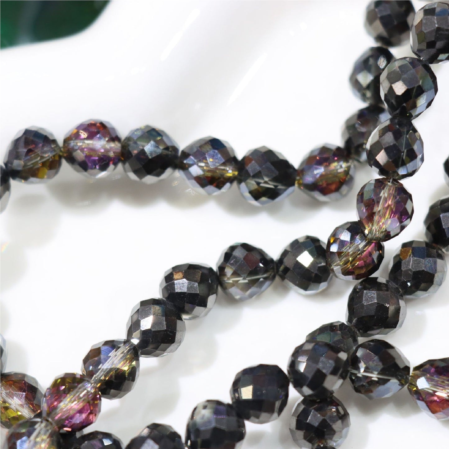 Premium 8/10mm Fat Teardrop Strawberry Crystals Beads