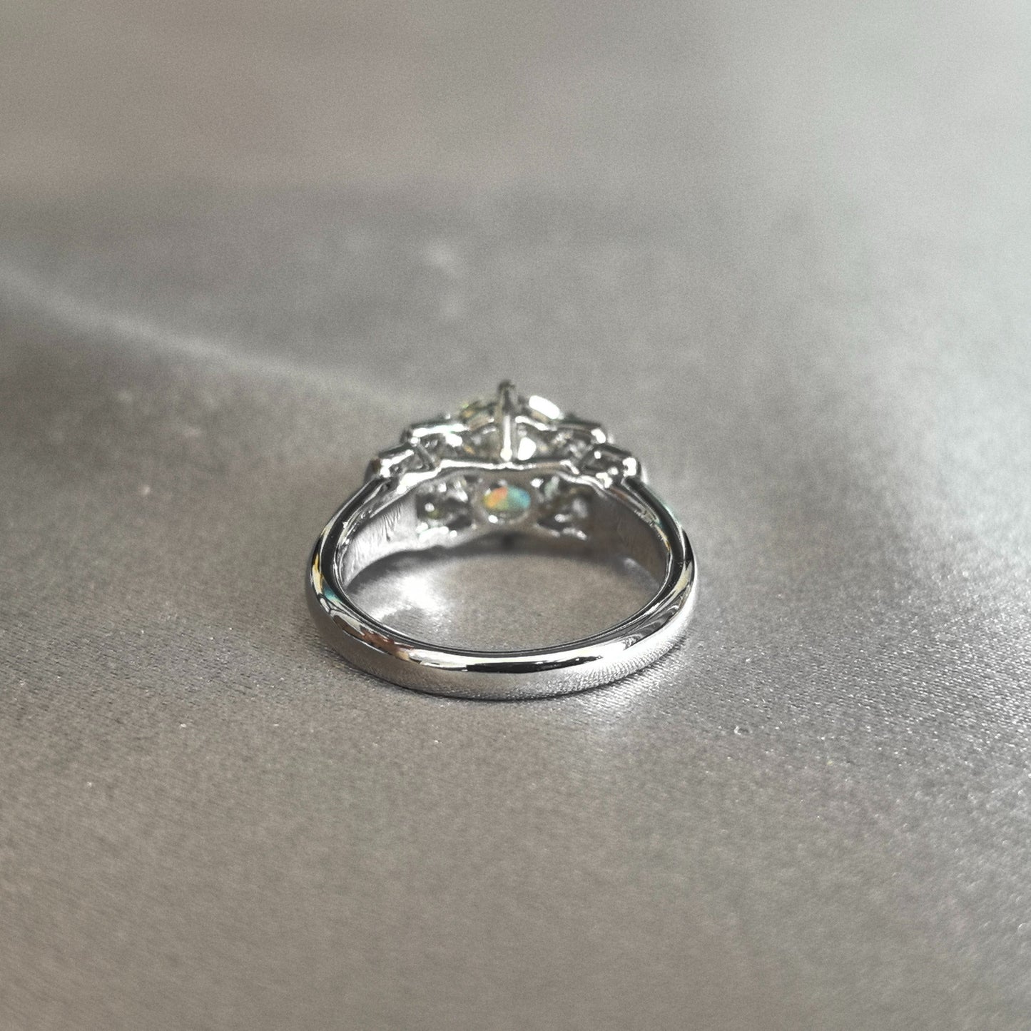 Round Cut Lab Diamond Ring | Six-Prong | Double Halo Brilliance | Ultimate Sparkle