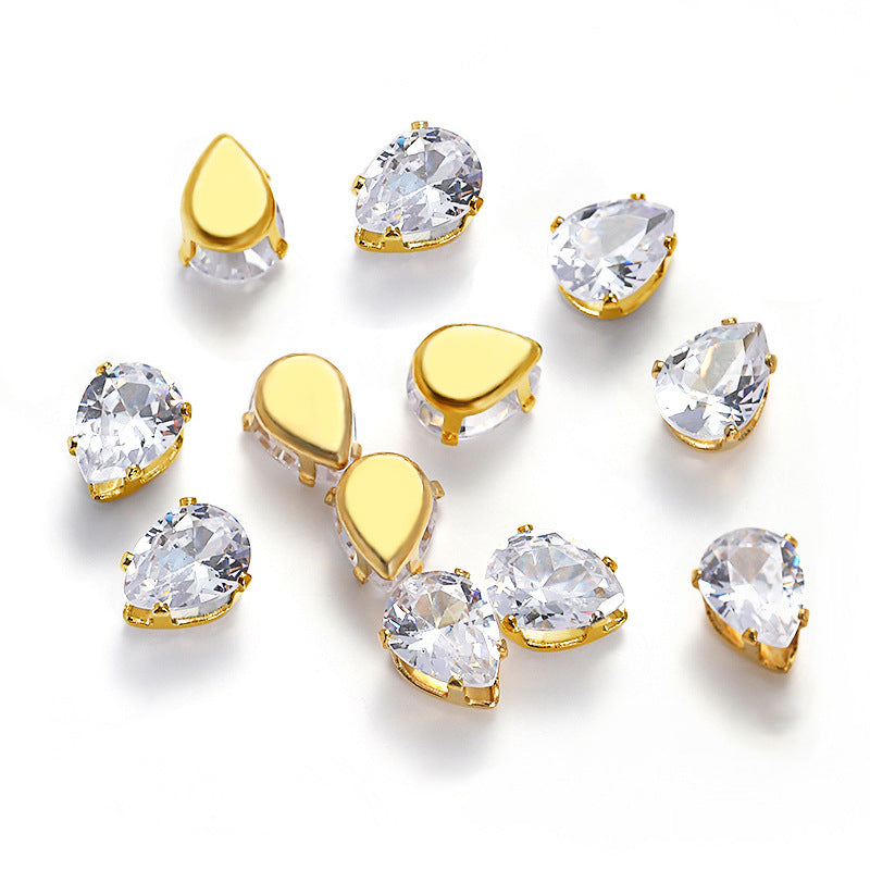 Pear-shape Diamond 10*14mm