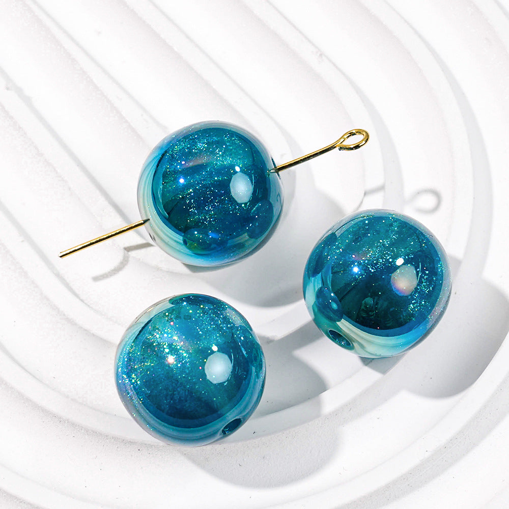 Round Beads - Deep Ocean Series