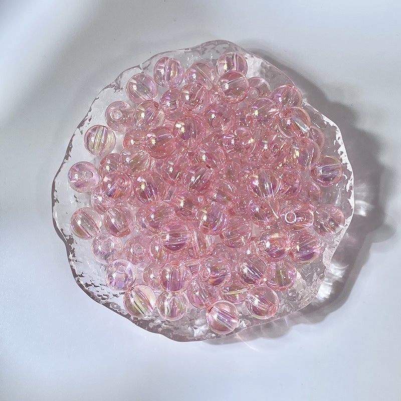 10MM Gilded Acylic Resin Beads