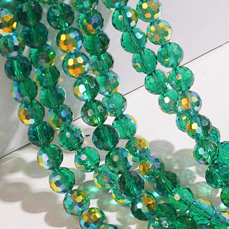 Premium 10MM Disco Beads - Green, Red & Blue Family