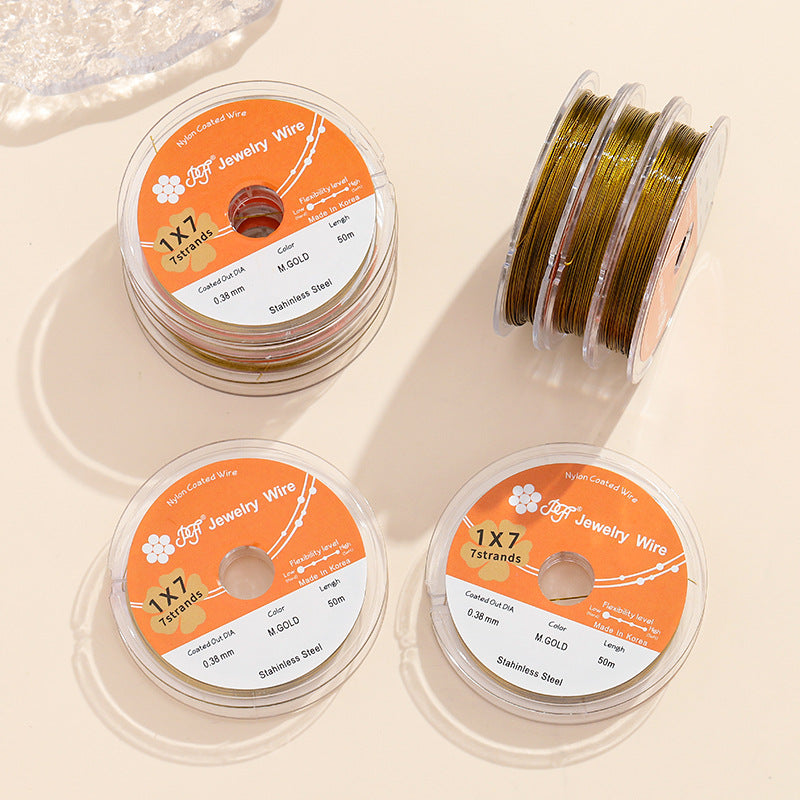 Tarnish-Resistant Colored Craft Soft Wire-50M