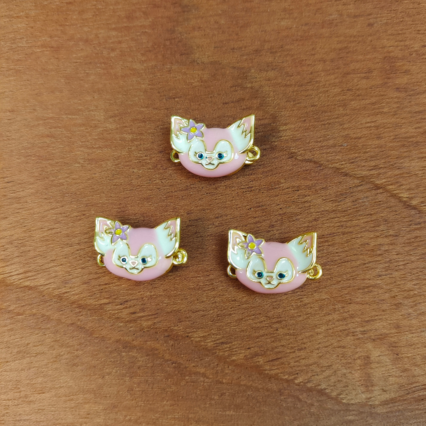 【B13】1PCS Ling Na Belle Charm Clasp – Electroplated Alloy Clasp for DIY Bracelets & Necklaces