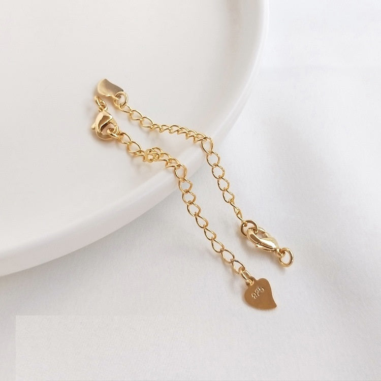 14K Gold Filled Lobster Clasp with Extended Chain