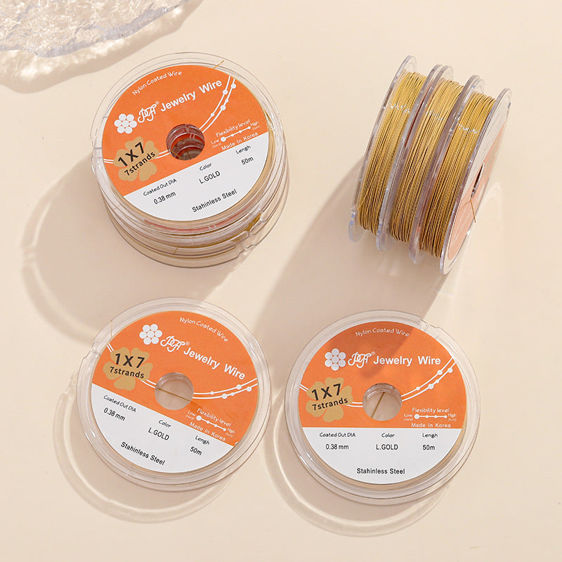 Tarnish-Resistant Colored Craft Soft Wire-50M